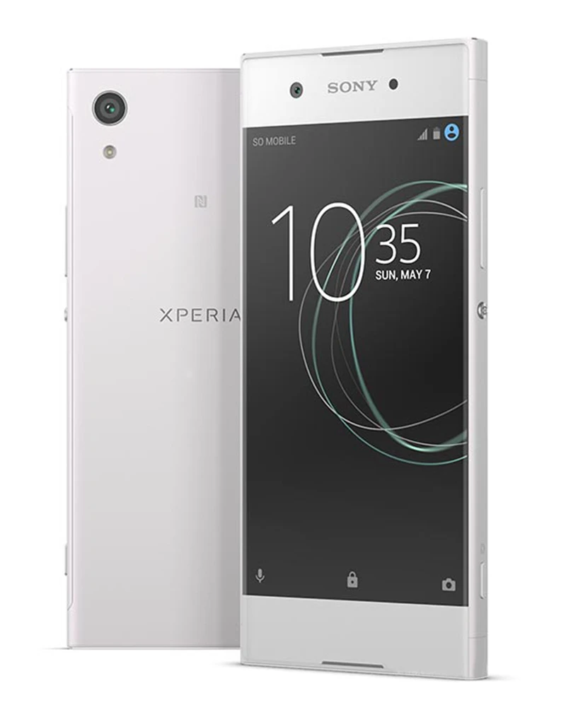 Разблокированный мобильный телефон sony Xperia XA1 Dual G3116, 4G Android, четыре ядра, две sim-карты, 5,0 дюймов, 23 МП ram, 3 ГБ rom, 32 ГБ