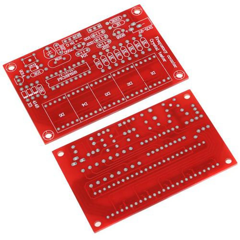 DIY Наборы RF 1 Гц-50 МГц кварцевый генератор счетчик частоты метр цифровой светодиодный Метр Тестер Частотомер цифровой модуль трубка