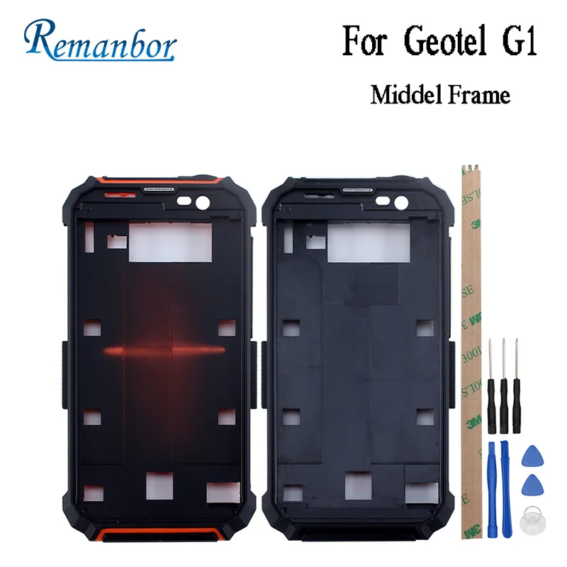 

Remanbor For Geotel G1 Mid Frame High Quality phone Housings Shockproof Protective For Geotel G1 Smartphone+ Tools