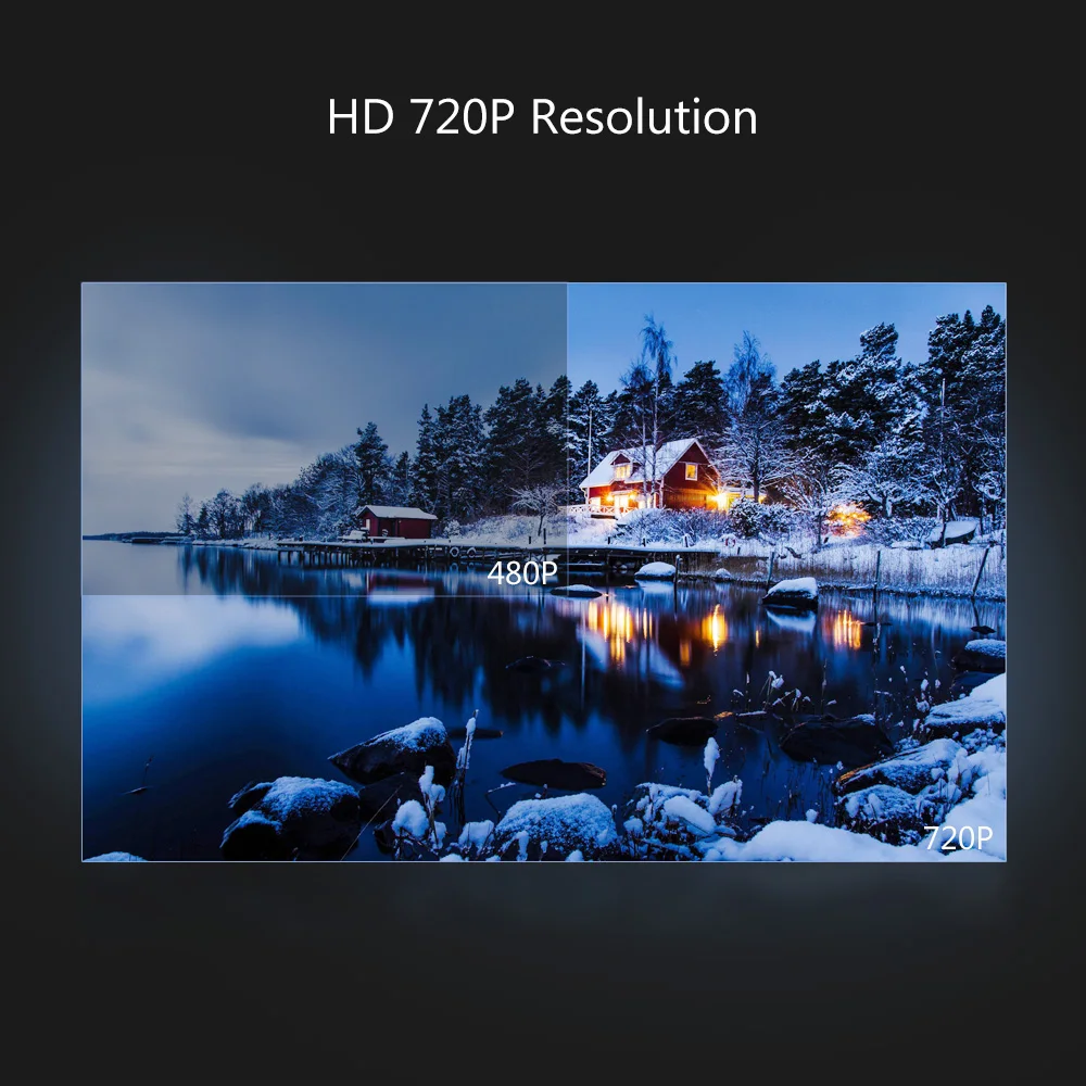ThundeaL T23K جهاز عرض صغير 2400 لومينز 1280*720 المحمولة فيديو HD T4 البسيطة متعاطي المخدرات HDMI VGA المسرح المنزلي اختياري T22 العارض