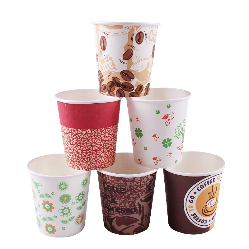 500pcs Diposable coffee paper cup 180m/l200ml home business office