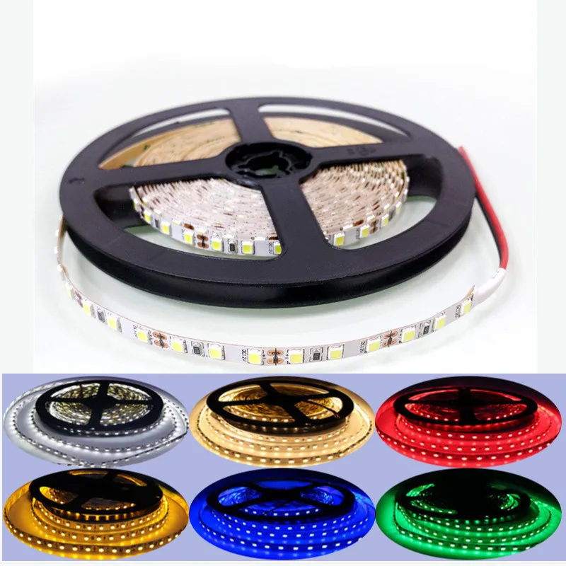 

DC12V 1m 2m 3m 4m 5m RGB led strips neon light 2835SMD LED neon ribbon Flexible light strip tape