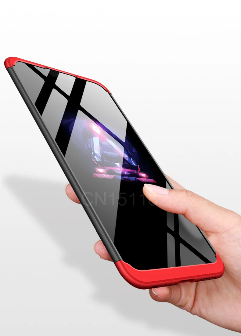 Y81 360 Degree For Vivo Y81 Case Full Body Cover Case PC Hard For Vivo Y81 Y 81 VivoY81 Cases With Tempered Glass 6 (4)