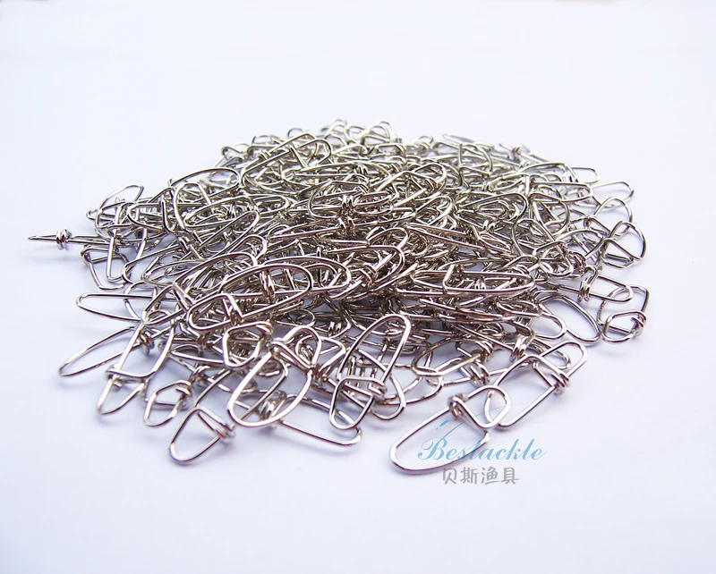 

Free Shipping 100PCS/LOT 0# Fishing Insurance Snap L-SK-0 Fishing Swivels Fishing Tackle Accessories
