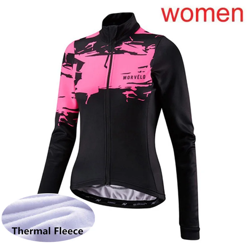 Ropa ciclismo 2019 Зимняя Теплая Флисовая Велоспорт с длинным рукавом Джерси гоночный