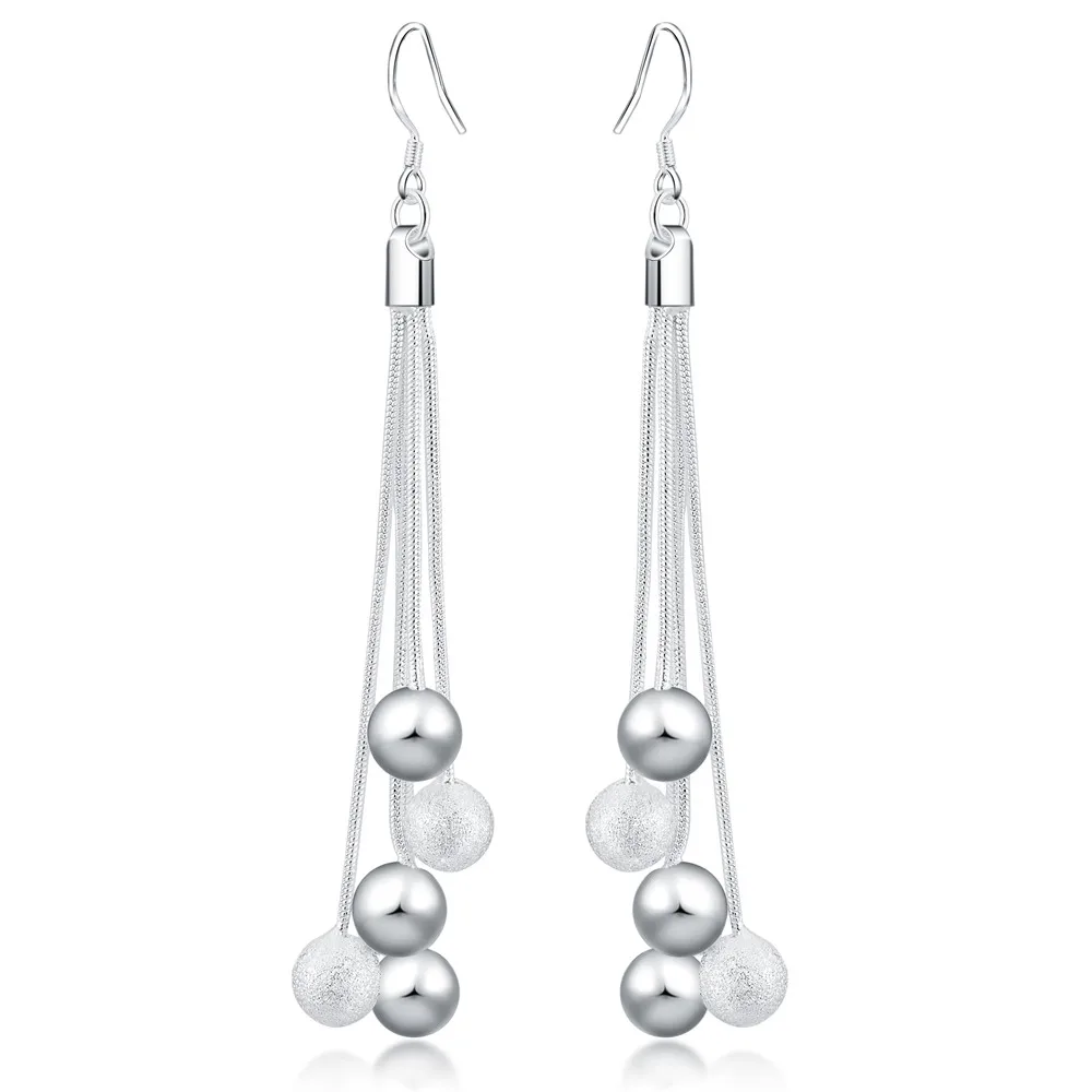AE322 рекламные новые серебряные серьги высокого качества модные элегантные женские классические ювелирные изделия, JSH-E276