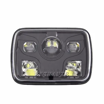 

5x7" Auto square led headlamp 5x7 Inch led truck headlight 6x7" high low beam square led headlight for Jeep Cherokee XJ