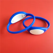 125 кГц T5577 перезаписываемые rfid-заготовки силиконовый браслет часы копия клон пустую карту в Карточки контроля доступа