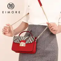 EIMORE New Arrival Women Desiguer Bag Embroidery Women Shoulder Messenger Bags Crossbody Bag Women Leather Handbags bolsos mujer