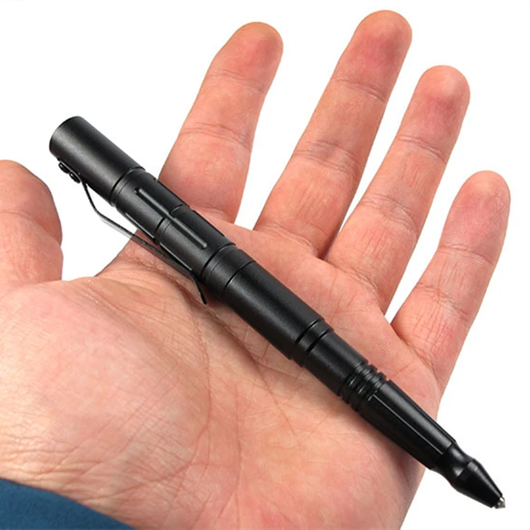 GENKKY Metal Ballpoint Pen Tactical pens tungsten steel unisex metal multifunctional ballpoint window tool pen 1PCS multifunction pen ink ballpoint pen