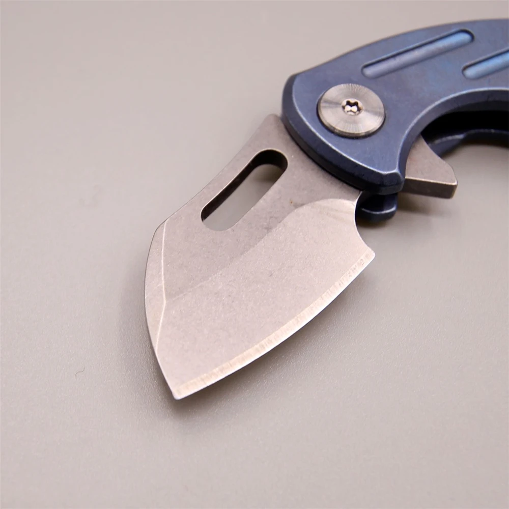 2018 Новый mantis 9 см нож маленький edc карманный складной s35vn сталь tc4 титановые ножи