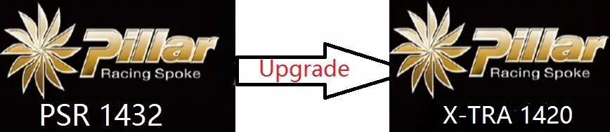 Cost for upgrade the spokes from Pillar 1432 to Pillar 1420