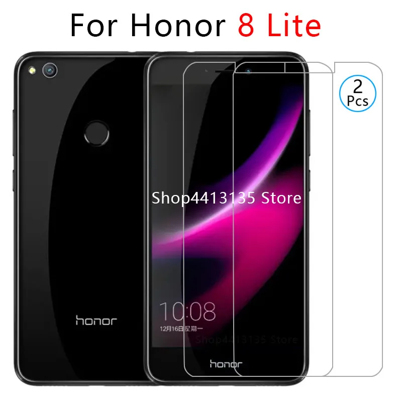 Чехол для honor 8 lite чехол huawei light задняя крышка чехлы защитный телефона закаленное