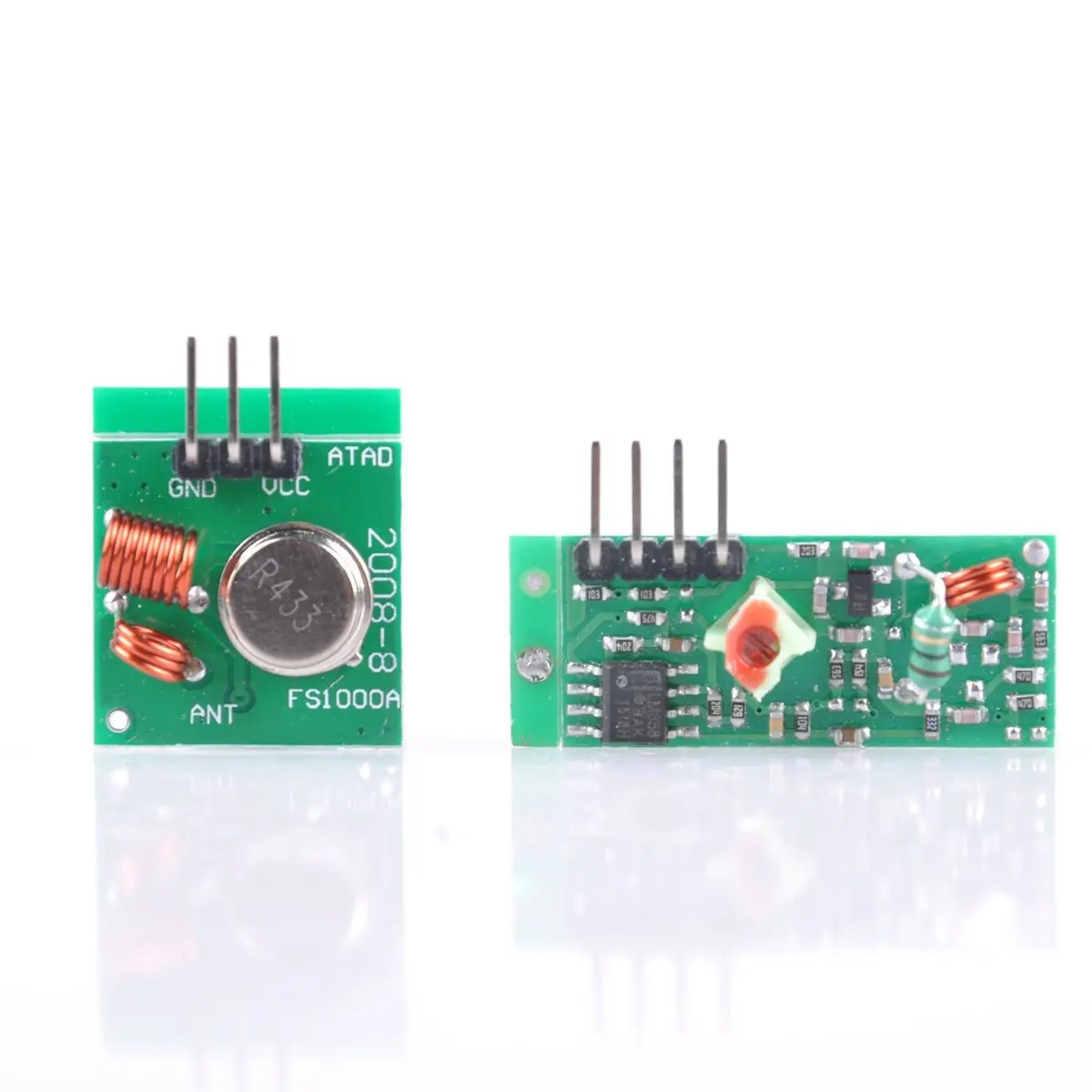 

XY-MK-5V / XY-FST 433Mhz/315Mhz Rf Transmitter and Receiver Link for Arduino/Arm/McU/Raspberry pi