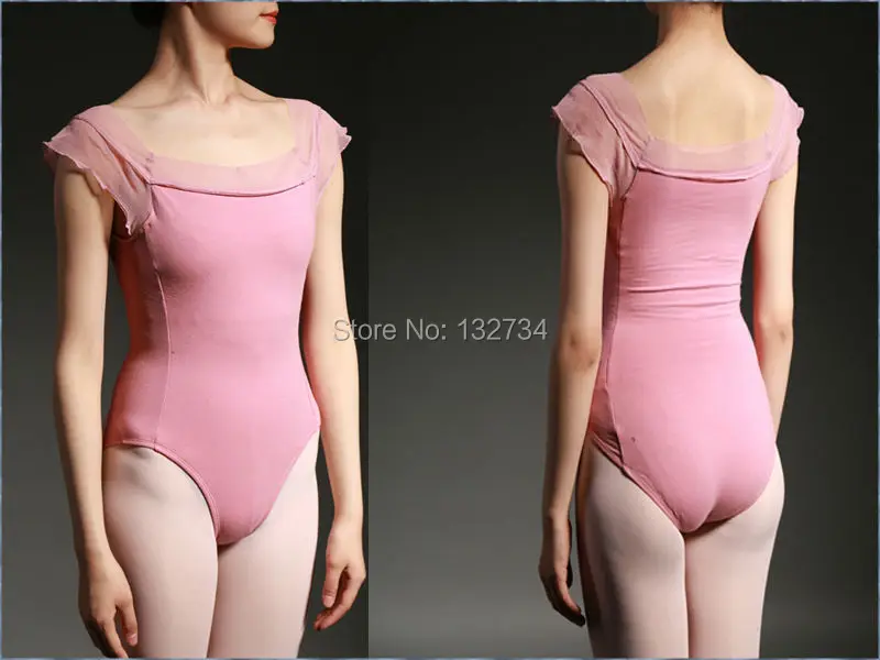 Women Adult Leotard Ballet Short Sleeve Dance Wear Jumpsuit Sport Gymnastics New