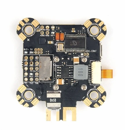Kopen F4 Pro V4 Vlucht Controller met OSD Nieuwe Aankomst Vlucht model F4 + OSD + PDB ICM20608 MPU6000 IMU voor FPV Racing Drone