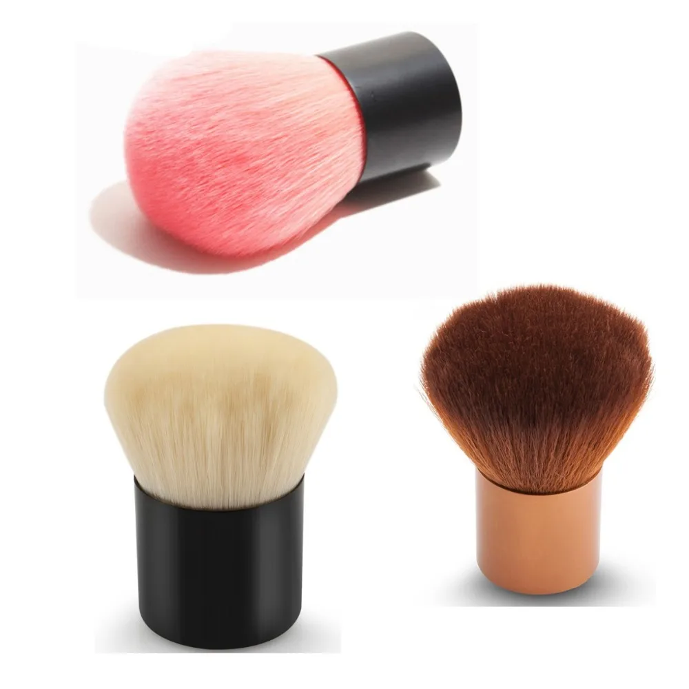 New Design Kabuki Loose Powder Brush Cream Cosmetics Makeup Brush Soft