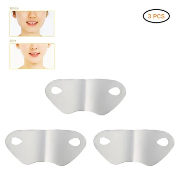 

3Pcs V Face Lift Masks Reduces Double Chin Enhance Elasticity Skin Chin Up Firming Moisturizing Masks Contains Rich Essences