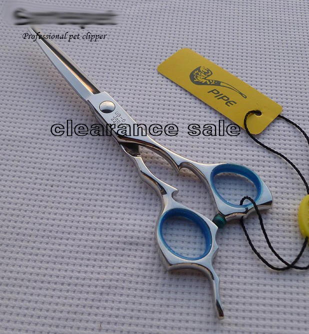 

clearance sale pet hair scissors low price 440C