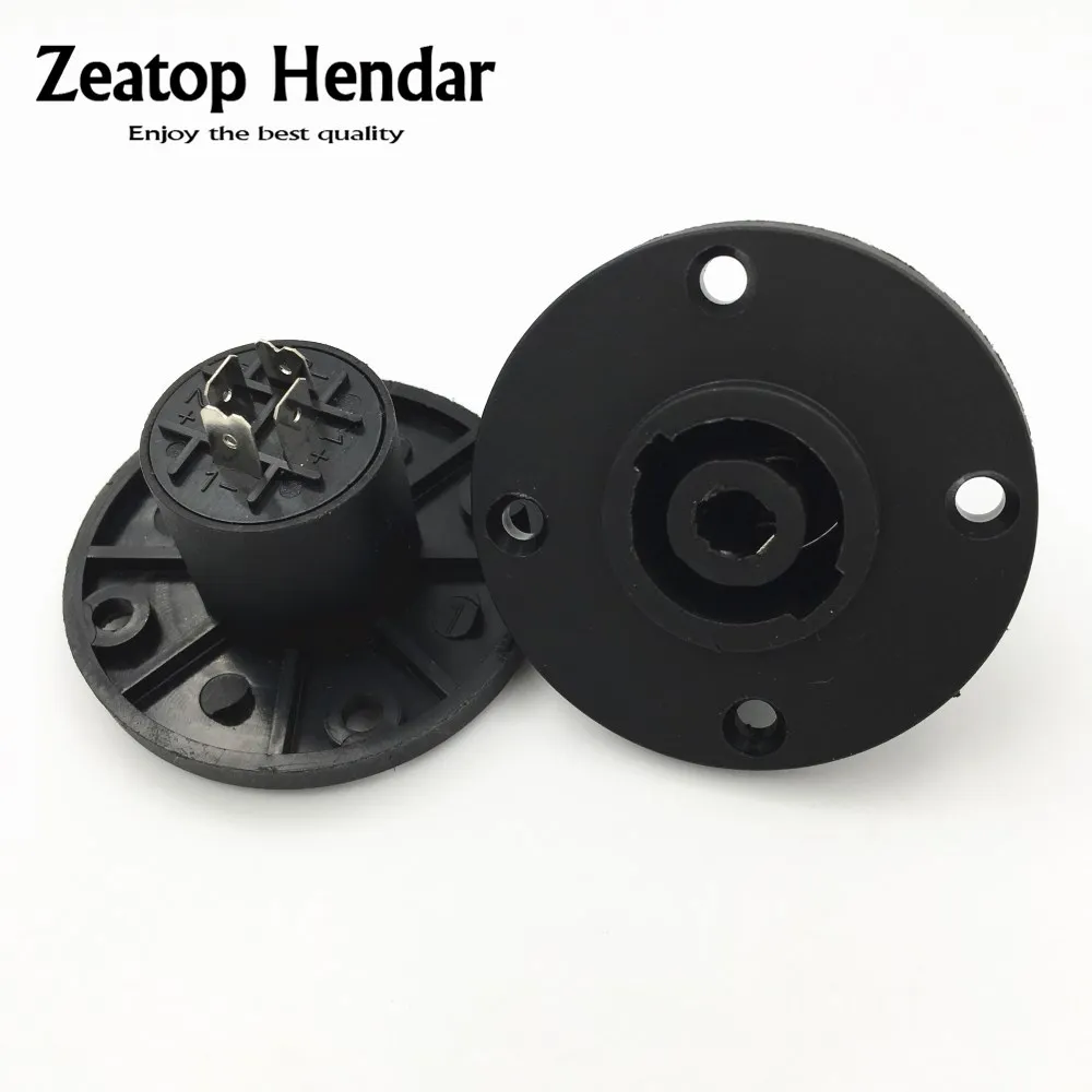 

40Pcs 4 Pin Speakon Female Jack Socket Circular Connector Amplifier Converter for PA Amplifier Cable Audio Loudspeaker