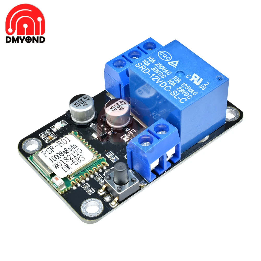 Беспроводной переключатель ESP8265 с Wi Fi и таймером 12 В постоянного тока релейный