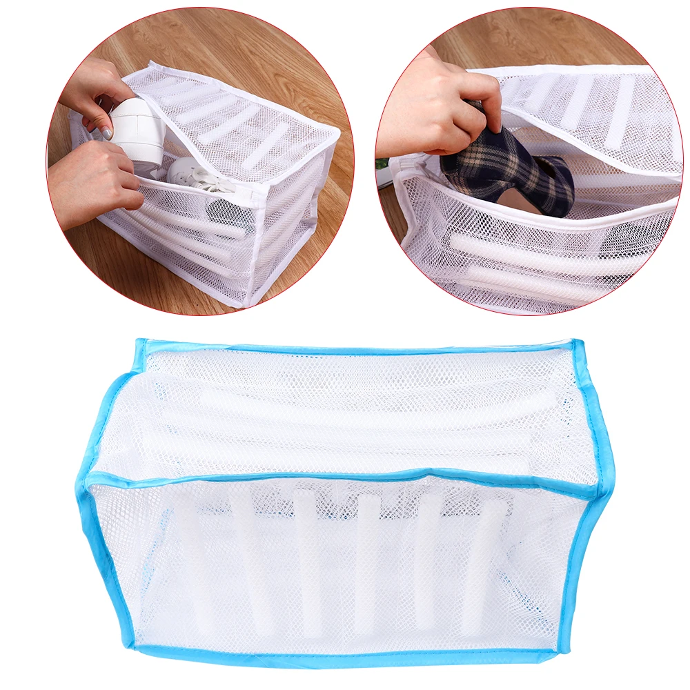 

Mesh Shoes Washing Bag Washing Machine Dedicated Washing and Protecting Bag for Sports and Leisure Shoes Laundry Shoes Bags