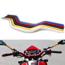 Мотокроссов мотоциклов ЧПУ руль 22 мм 28 мм Универсальная Ручка Бар жир бар для Honda MSX125 поездок на мотоцикле Ducati 696 796 795 M1000 Suzuki EN125