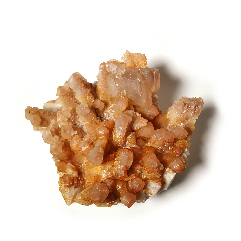 

740g Newly listed Stones and Minerals Rock red Calcite Crystal A10-51