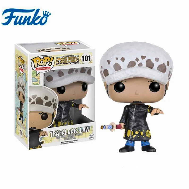 Funko Pop японское аниме: цельный персонаж обезьяна Д. Луффи-Зоро-нами-Чоппер-FRANKY-LAW подарок на день рождения фигурка модель игрушки