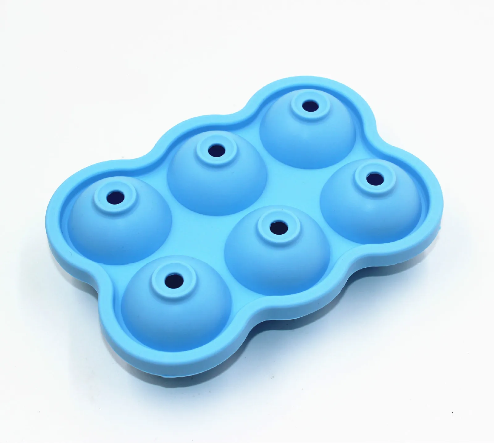 

Silicone 6 hole ice hockey mold Silicone ice cubes Silicone 6 even ice grid mold Ball hockey