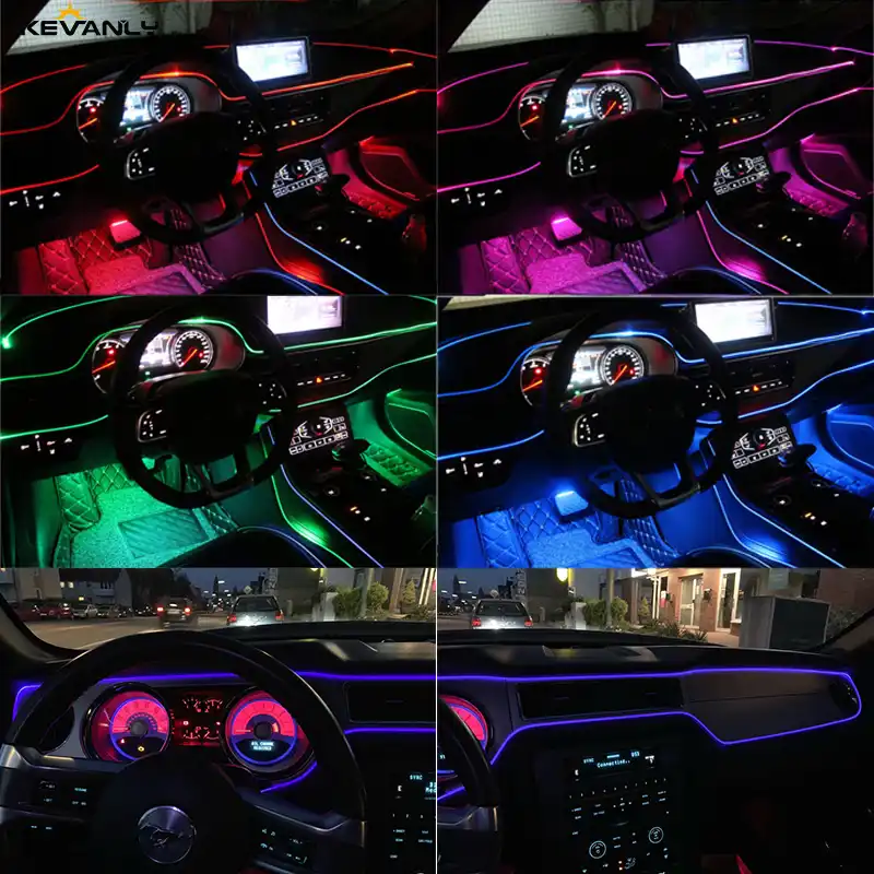 6m App Control Car Rgb Led Led Strips Decoration Strip Neon Strip