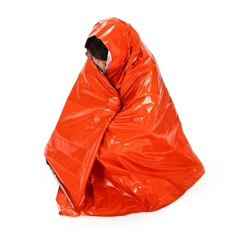

New Outdoor Water Pro of Emergency Survival Rescue Blanket Foil Thermal Space First Aid Orange Rescue Thermal Insulation Blanket