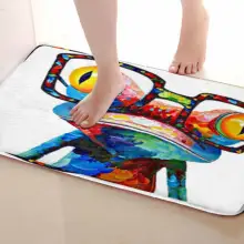 Лягушка Стиль открытый Коврики S, забавные Нескользящие Для ванной Коврики, двери Коврики S, дверь входная Коврики s