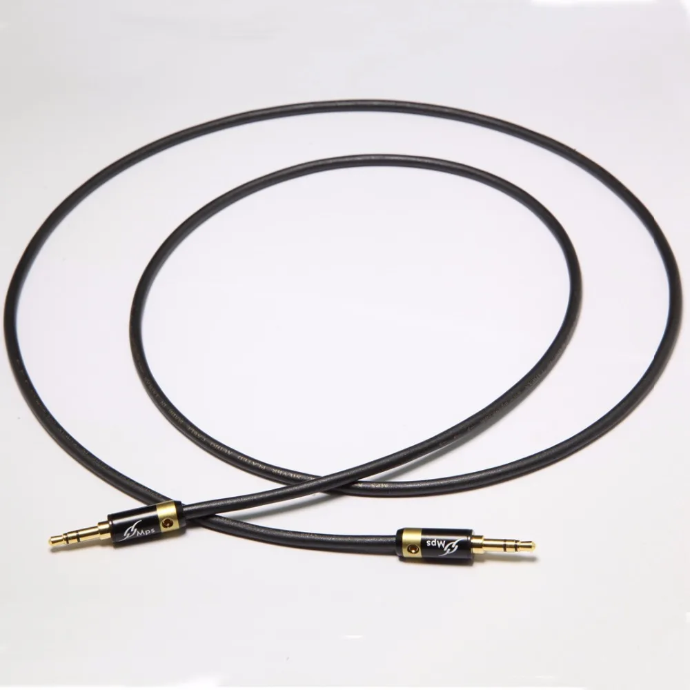 MPS X 9 Eagle 3 5mm AUX Cable 99 99997 6N OCC Silver OCC Line Stereo Male to Male Wire For Hifi Audio Car Headphone Speaker PC