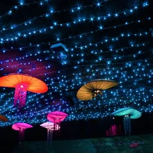 10 м Солнечный медный провод струнный свет 2 режима светодиодный водонепроницаемый Светодиодная лента для сказочной свадебной вечеринки декоративное праздничное освещение 1 шт