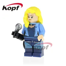 Super Heróis Única Venda Canário Negro General Zod Batgirl Batman Modelo de Construção Tijolos Blocos Crianças Brinquedos de Presente de Férias PG417