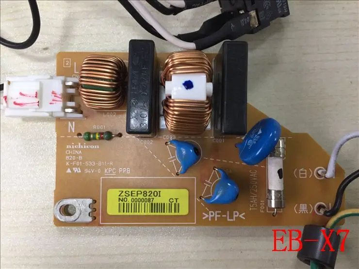 

For Epson EB-X7 K-F01-533-B11-R projector power supply board filter board