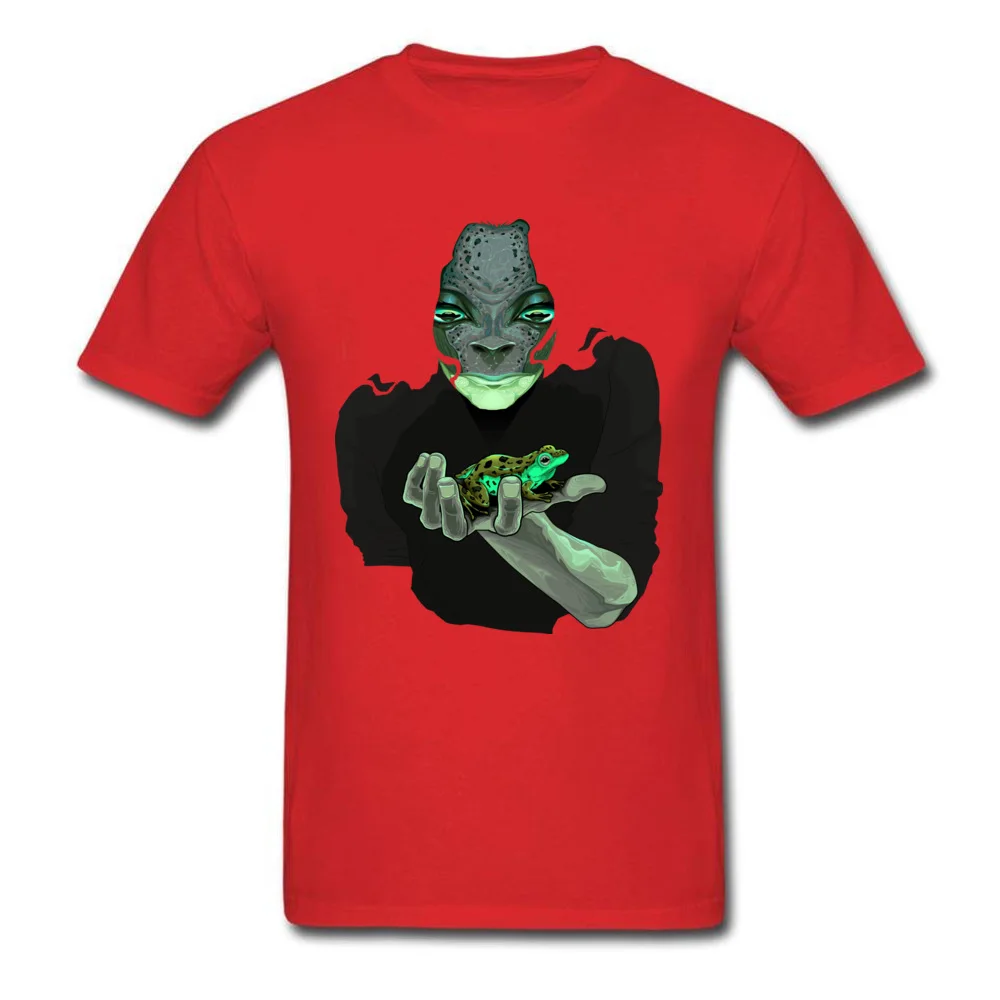 META MORFA Tees New Coming Crewneck Normal Short Sleeve Cotton Fabric Men's Top T-shirts Custom Sweatshirts Top Quality META MORFA red