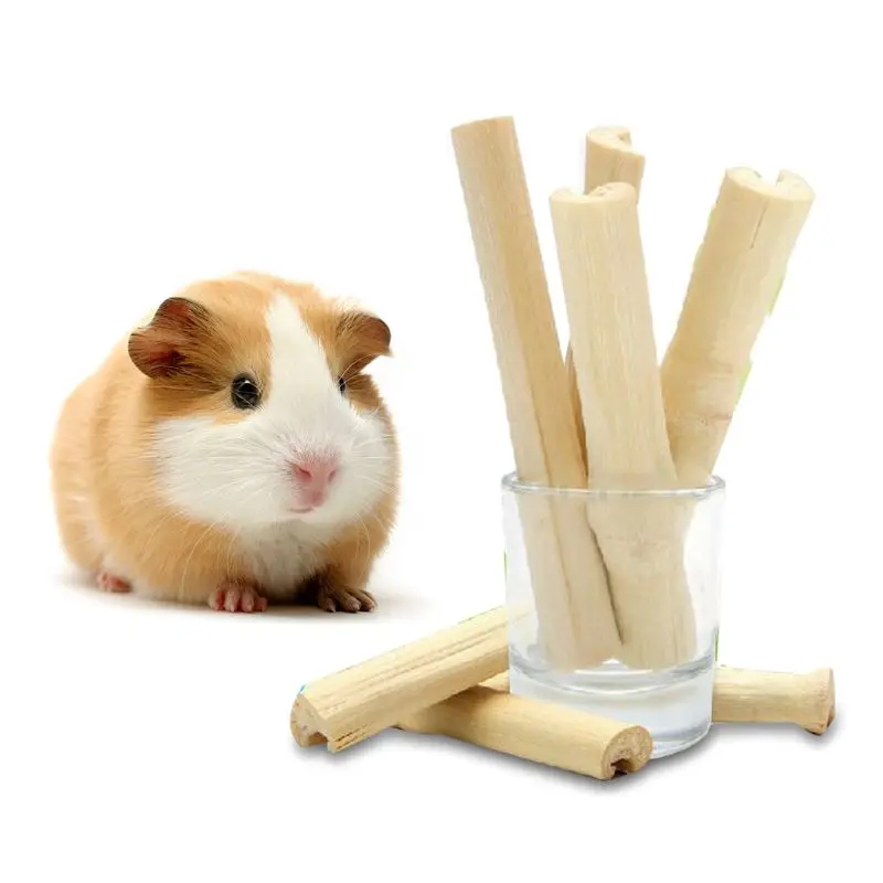 

Pet Teeth Grinding Bamboo Stick Nutrition Molar For Pets Hamster Squirrel Parrot