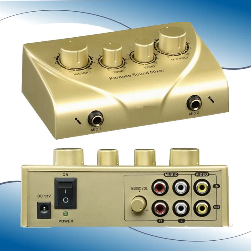 microphone Mixer karaoke system reverb effects Television Set Top Box