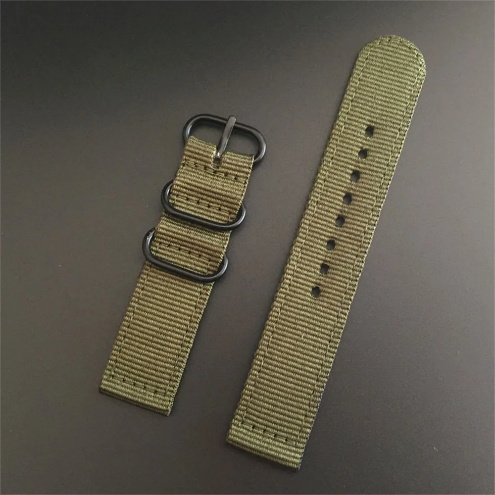 FIFATA нейлоновый холщовый ремешок Смарт часы для Huami Amazfit Bip/Pace/Stratos Samsung Garmin Huawei GT