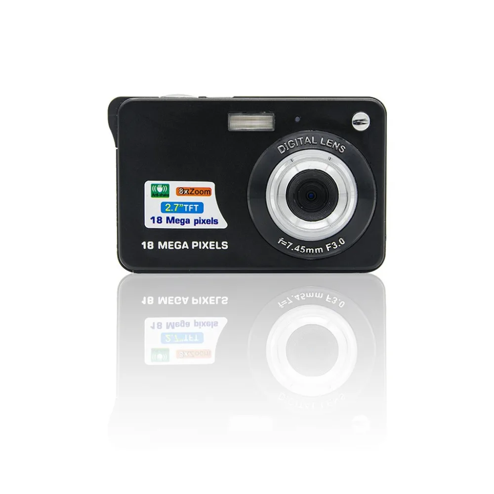 HD 720P Цифровая камера 18 мегапикселей 3.0MP CMOS сенсор 2,7 дюймов TFT ЖК-экран