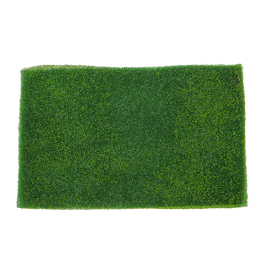 Miniature Models Tree+Grass Mat Lawn Models HO OO N Layout for Architectural