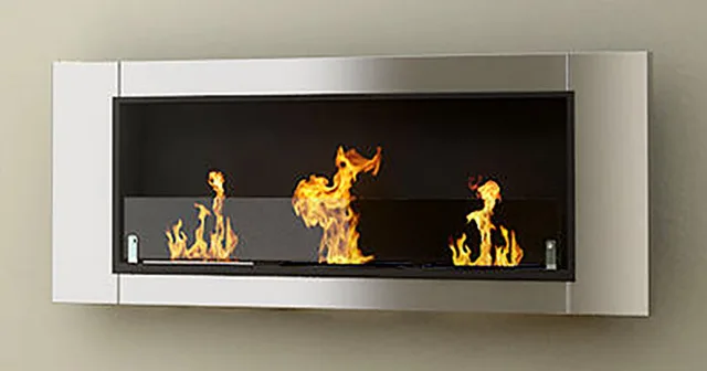 Redooflame Bio Ethanol Fireplace Fd30b With Stainless Steel Bio