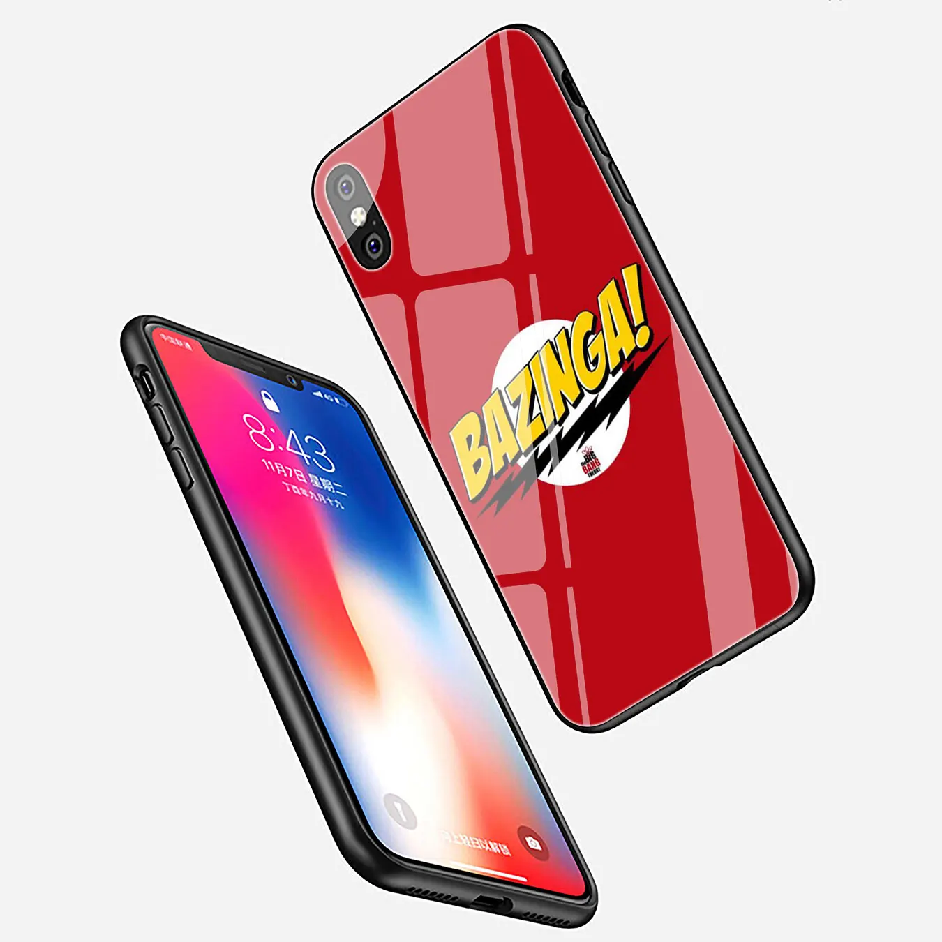 Чехол для телефона из закаленного стекла Apple iPhone XR X XS Max 8 7 6 6S Plus 5|Бамперы| |