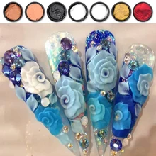 MONASI1 Pcs Manicure 3D UV Sculpture Gel Nail Art Tip Creative Decoration Beaut Decoration Soak Off Charming Cute 3D Carving Gel