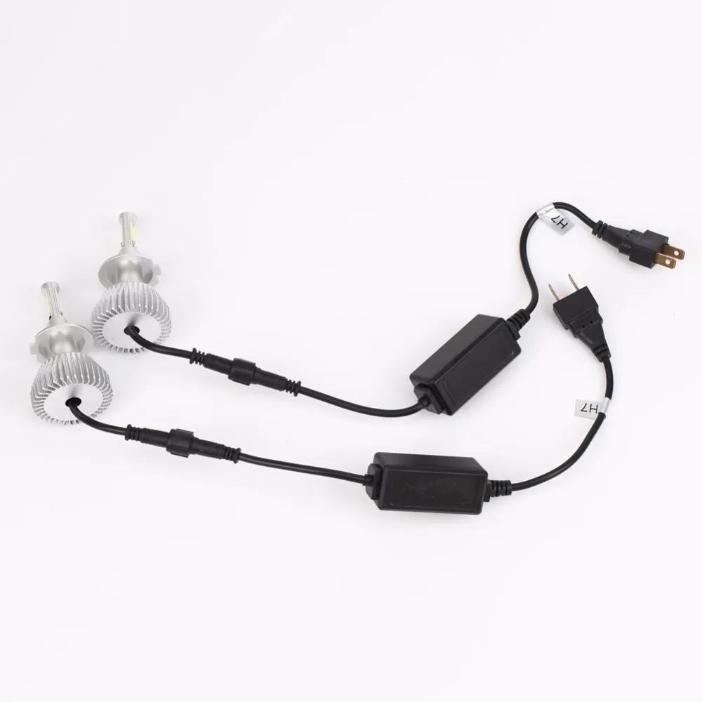 2 шт. автомобисветильник светодиодные лампы H7 60 Вт 6000 К|lampe voiture|h7 ledcar headlight |