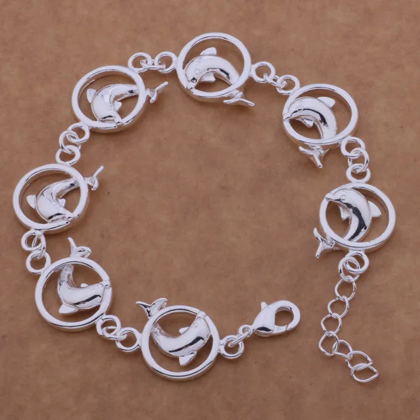 

wholesale High quality silver Fashion jewelry Bangles WB-036