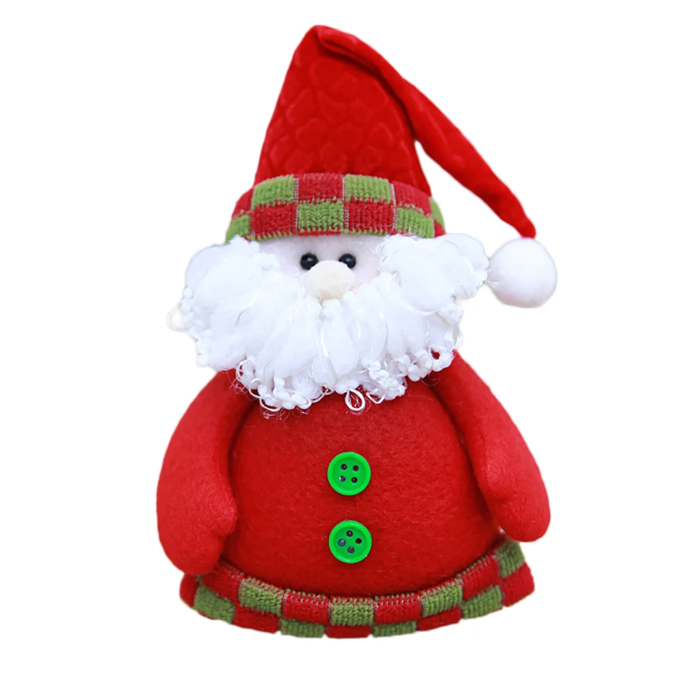 Рождественская подвеска плюшевая кукла настенные подвесные игрушки домашний фестиваль Рождественский подарок мини-кукла Санта-Клаус Снеговик