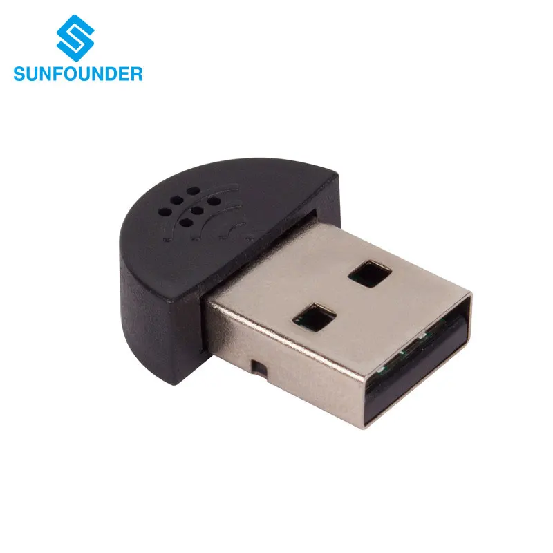 Sunfower USB мини-микрофон для Raspberry Pi 4 Модель B, 3B+, 3B, 2 модели B и Rpi B+ ноутбук Настольный ПК Skype